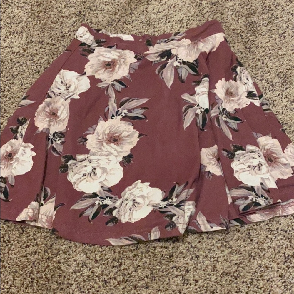 Charlotte Russe Floral skirt